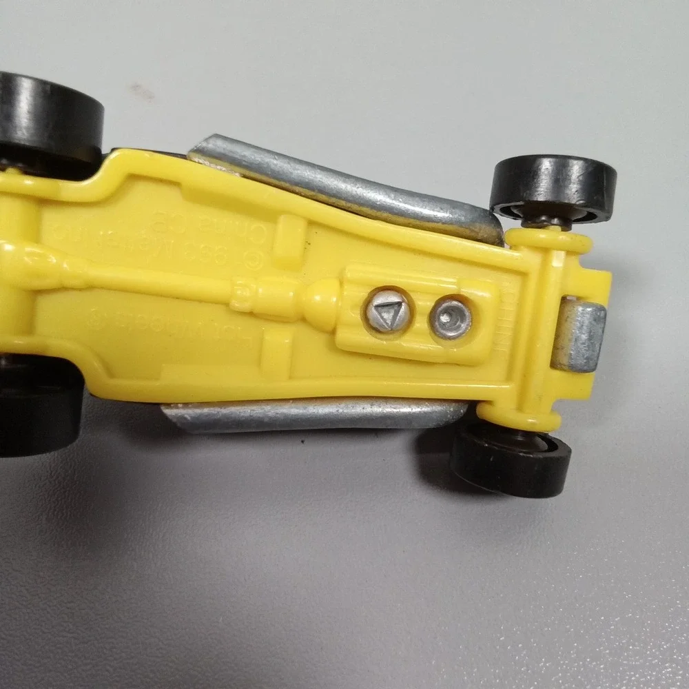 Hot Wheels 1993 McDonalds Happy Meal Hot Rod Black Red Flames Mattel Vintage Toy